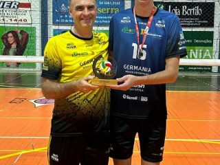 Três-cantense se destaca no esporte através do vôlei