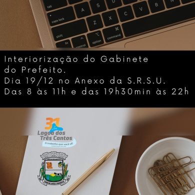 Interiorização do Gabinete do Prefeito chega à cidade