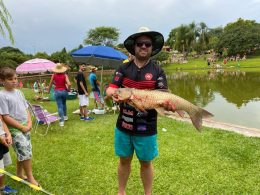 Domingo foi de Pesca na Lagoa