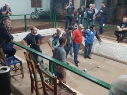Semifinais do Municipal de Bocha foi quarta-feira (24)
