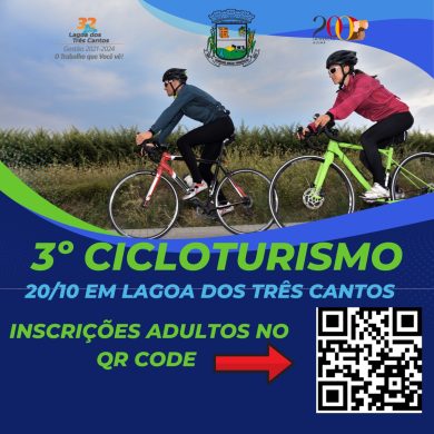 Cicloturismo Adulto e Infantil e Pesca Infantil na Lagoa são eventos do 20 de outubro em Lagoa dos Três Cantos