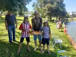 Pesca Infantil na Lagoa