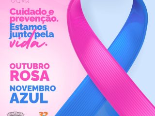 Outubro Rosa/Novembro Azul em Lagoa dos Três Cantos