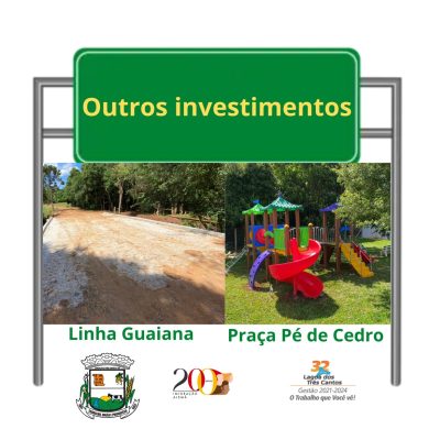 De ponte a brinquedo em praça pública, Administração de Lagoa dos Três Cantos avança em realizações e investimentos no município