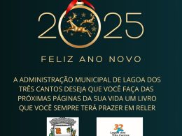 Mensagem da Administração Municipal de Lagoa dos Três Cantos