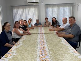 Reunião de equipe da Secretaria do Desenvolvimento Social