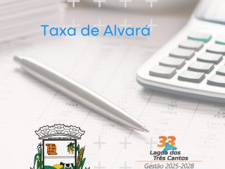 Taxas de Alvará 2025: Boletos Já Disponíveis para Retirada.