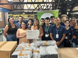 Secretaria do Desenvolvimento Social de Lagoa dos Três Cantos recebe Kits de computadores