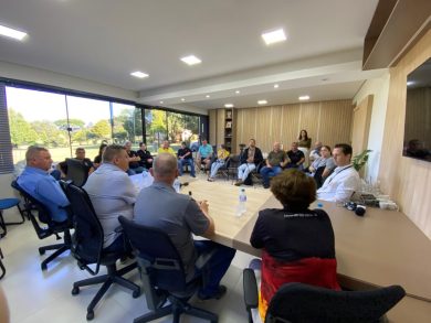 Governo Municipal de Lagoa dos Três Cantos recebeu a imprensa da região para coletiva no dia do 33º aniversário do Município