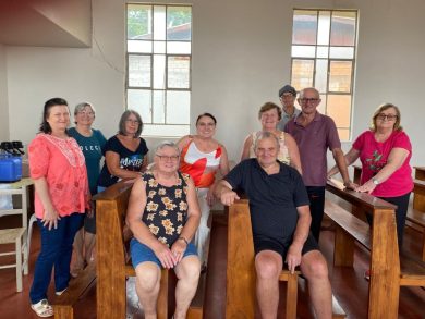 Na última quinta-feira (12) ocorreu a abertura das atividades com o Grupo de Melhor Idade da comunidade de Vila Seca