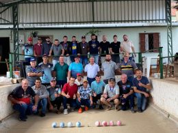 Domingo (18) foi dia de Torneio de Bocha e entrega de premiações às equipes que participaram do Municipal de Bocha de Lagoa dos Três Cantos
