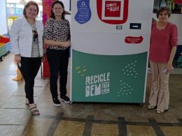 Ecopontos em escolas incentivam consciência ambiental e reciclagem entre estudantes