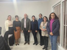 Secretaria de Desenvolvimento Social de Lagoa dos Três Cantos recebe representantes da Obra Social Santa Júlia