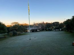Praça da Lagoa em Lagoa dos Três Cantos -1°C