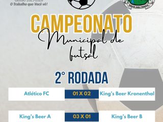 Municipal de Futsal de Lagoa dos Três Cantos teve a 2ª rodada no sábado (26)
