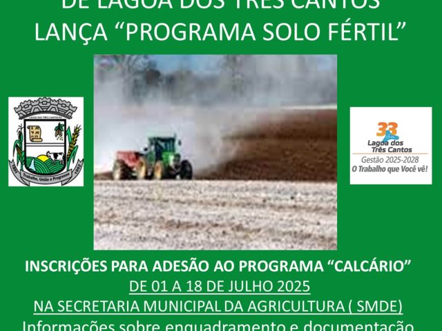 Programa Solo Fértil