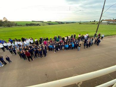 Abertura da Semana da Pátria em Lagoa dos Três Cantos