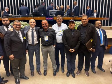 Prefeito de Lagoa dos Três Cantos cumpre agenda em Brasília