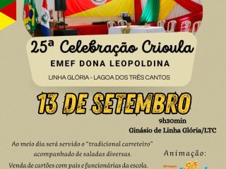 25ª Celebração Crioula de Linha Glória