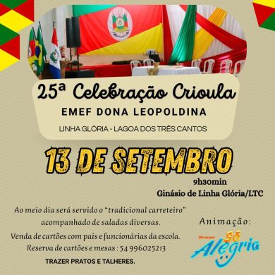 25ª Celebração Crioula de Linha Glória