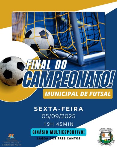 Finais do Municipal de Futsal de Lagoa dos Três Cantos