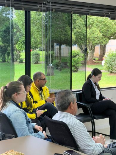 Realizado mais um Café com a Imprensa no gabinete do prefeito Sergio Lasch