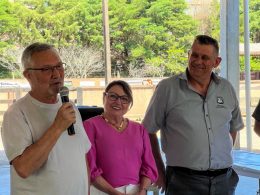 Deputado Federal Luiz Carlos Busato esteve em Lagoa dos Três Cantos