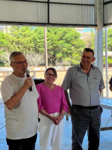 Deputado Federal Luiz Carlos Busato esteve em Lagoa dos Três Cantos