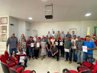 Lançada a ordem de início das obras de reformas em residências no interior de Lagoa dos Três Cantos