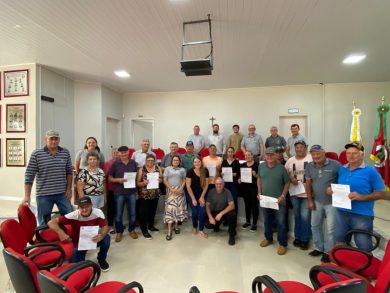 Lançada a ordem de início das obras de reformas em residências no interior de Lagoa dos Três Cantos