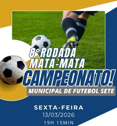 8ª rodada do Municipal de Futebol Sete de Lagoa dos Três Cantos será na sexta-feira (13)