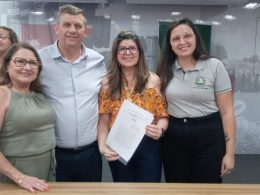 Administração Municipal de Lagoa dos Três Cantos celebra a assinatura do convênio do FUNEPI
