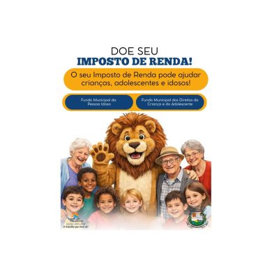 Seu Imposto de Renda pode transformar vidas em Lagoa dos Três Cantos