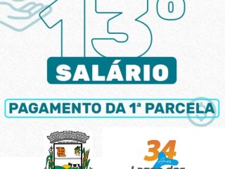 Governo Municipal de Lagoa dos Três Cantos antecipa 1ª parcela do 13º salário dos servidores públicos
