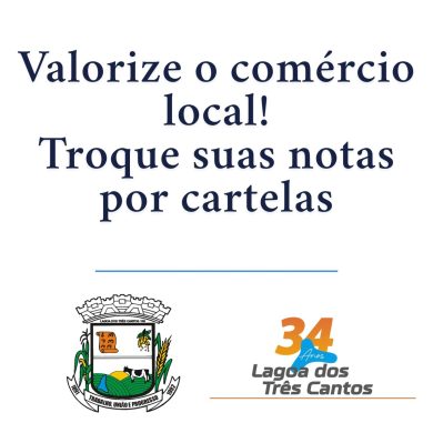 Campanha Nota Fiscal 2026 incentiva compras no comércio local e sorteia prêmios nesta segunda-feira (29) em Lagoa dos Três Cantos
