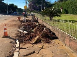 Reforma de calçadas vai melhorar infraestrutura, segurança e acessibilidade em Lagoa dos Três Cantos