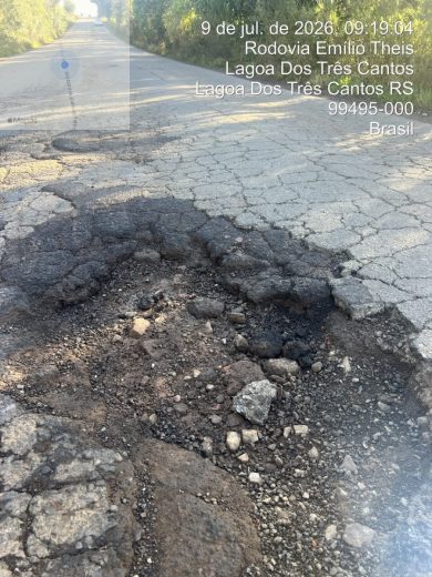 Serviços de melhorias na rodovia Emílio Theis entre Lagoa dos Três Cantos e Carazinho serão realizados até sábado (11)