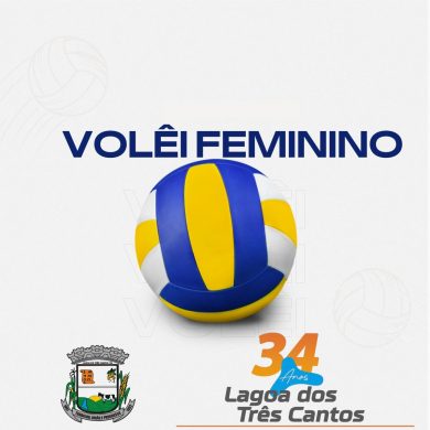 Resultados da 1ª rodada do Campeonato Municipal de Vôlei Feminino de Lagoa dos Três Cantos