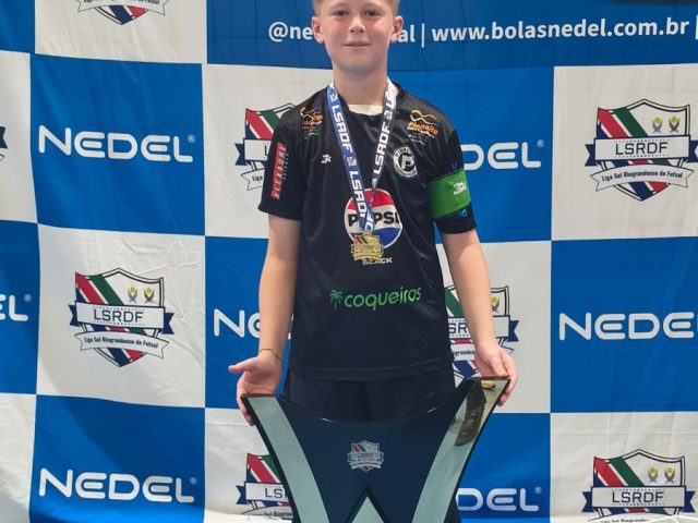 Arthur Willens é campeão da Liga Sul-Riograndense Sub-11