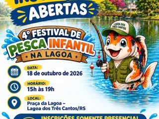 Lagoa dos Três Cantos: aberto o período de inscrições para o 4º Festival de Pesca Infantil na Lagoa