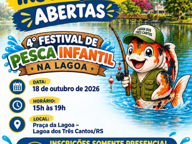 Lagoa dos Três Cantos: aberto o período de inscrições para o 4º Festival de Pesca Infantil na Lagoa
