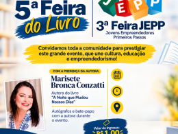 5ª Feira do Livro e 3ª Feira JEPP acontecem nesta terça-feira em Lagoa dos Três Cantos