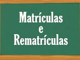 Matrículas e rematrículas para o ano letivo de 2027 estão abertas na rede municipal de Lagoa dos Três Cantos