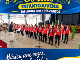 V Encontro de Corais Infantojuvenil será realizado em Lagoa dos Três Cantos